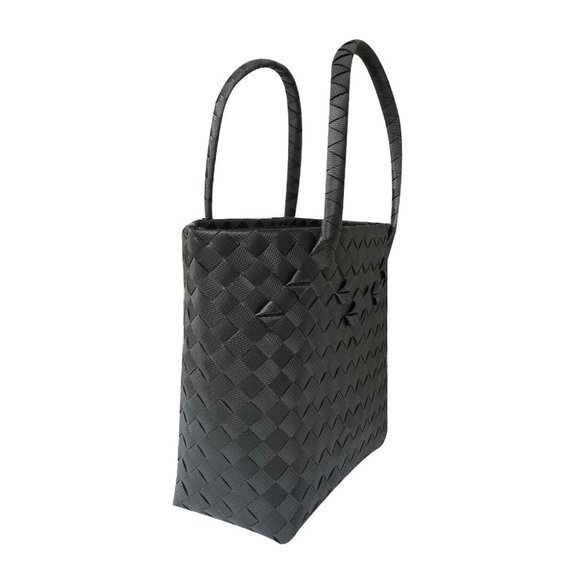 Midnight Black Handicraft Bayong Bag - Picture 5 of 5